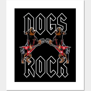 Dogs Rock #5 Posters and Art